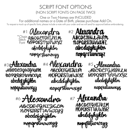 Butterfly Floral Baby Size - In Stock Custom