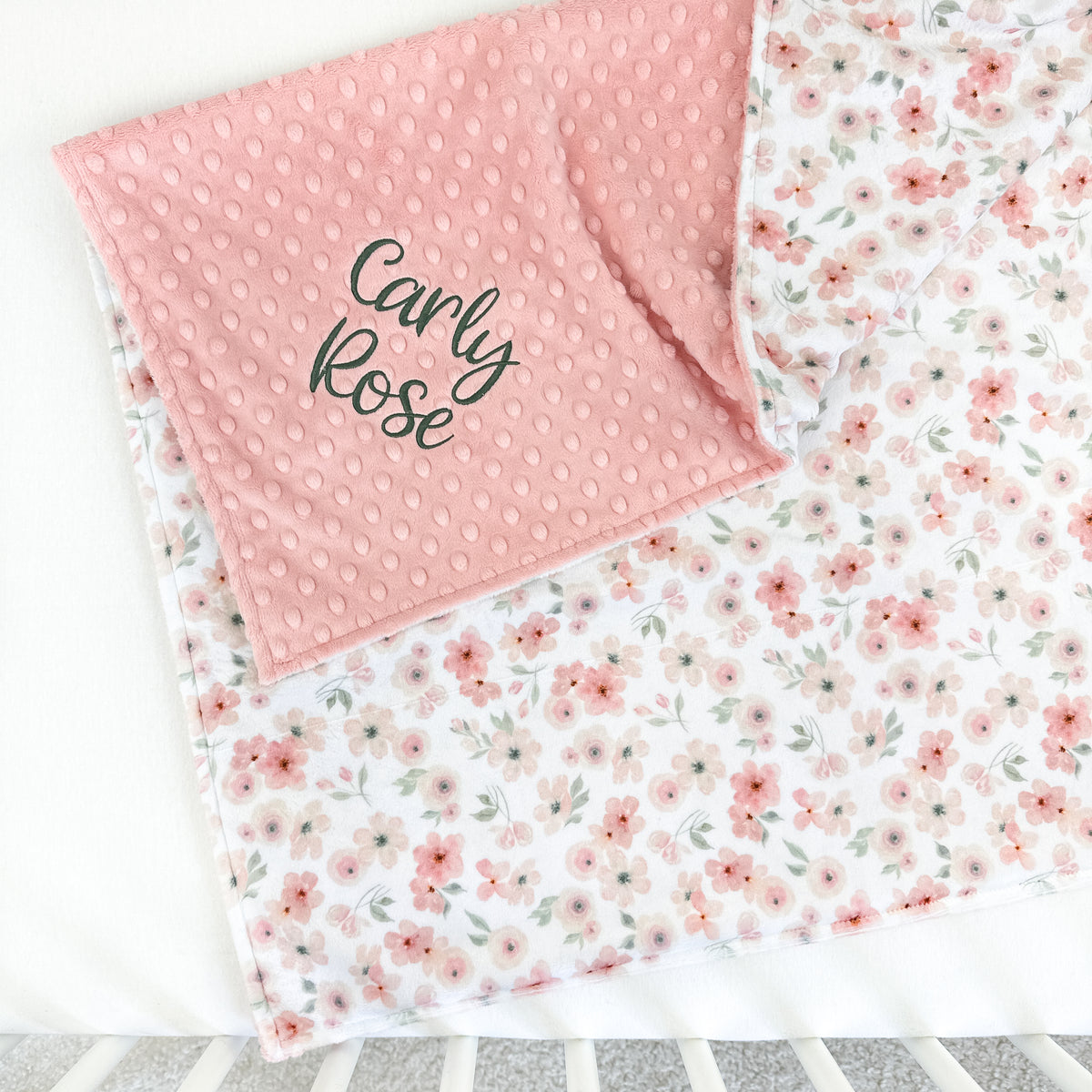 MINI BLOOMS BABY BLANKET