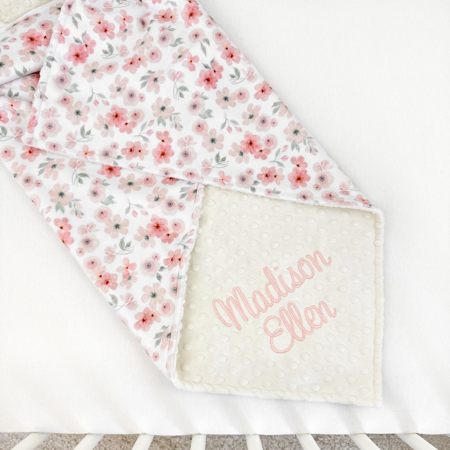 MINI BLOOMS BABY BLANKET