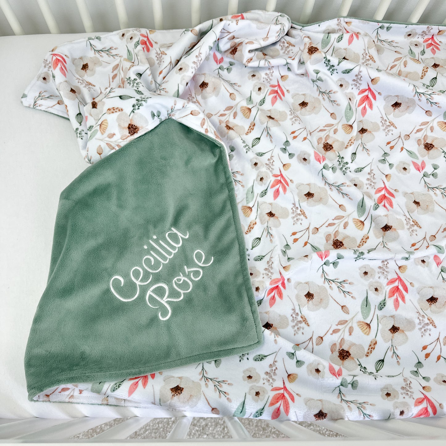 LUMELO FLORAL CHILD BLANKET