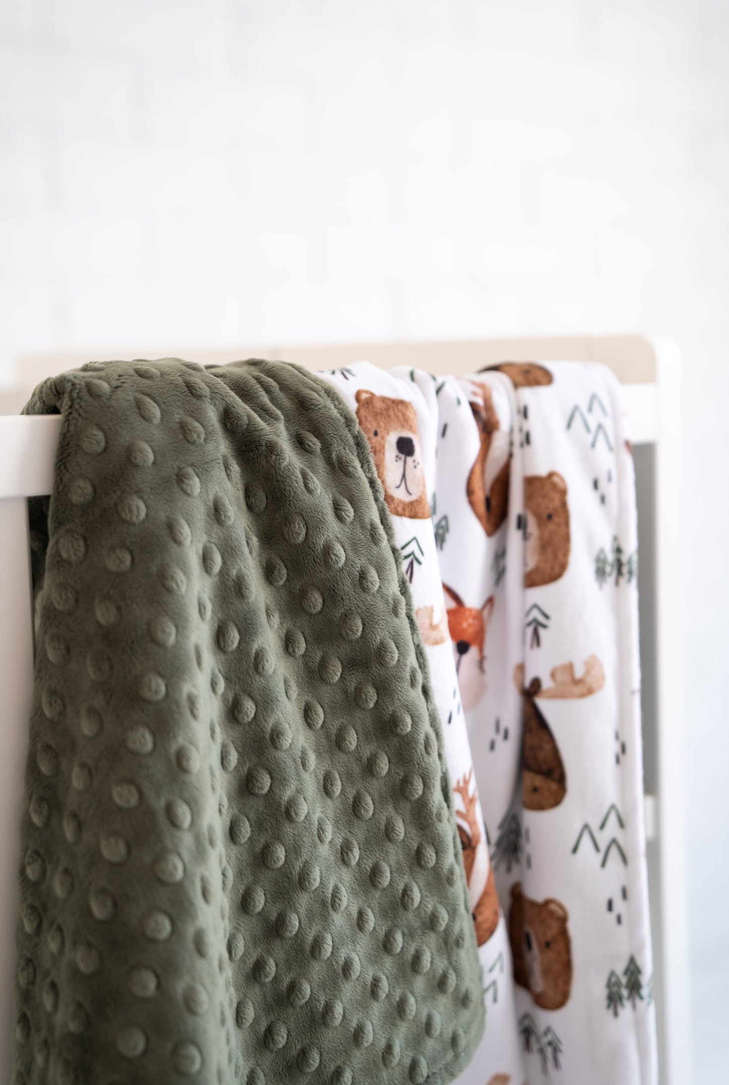 WOODLAND FRIENDS BABY BLANKET