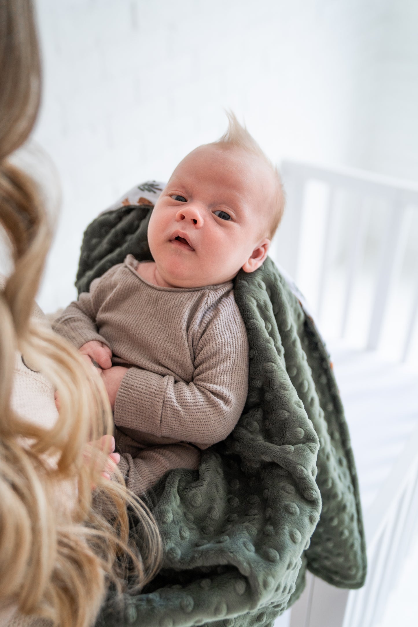 WOODLAND FRIENDS BABY BLANKET
