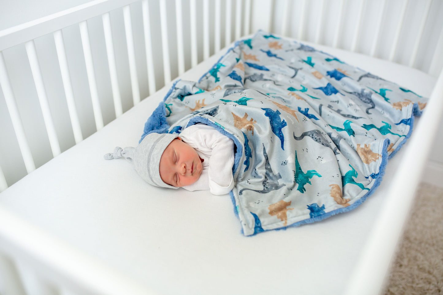DINOSAUR BABY BLANKET