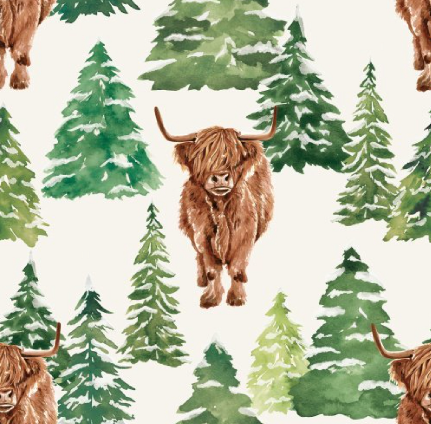 Highland Cows Baby Size - In Stock Custom