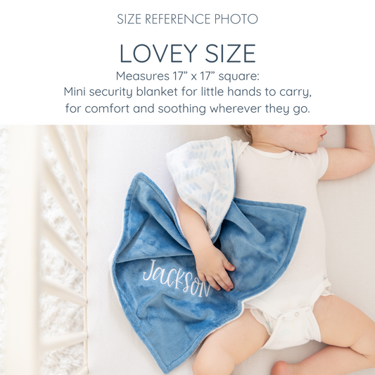 DRAFT LOVEY SIZE BLANKET