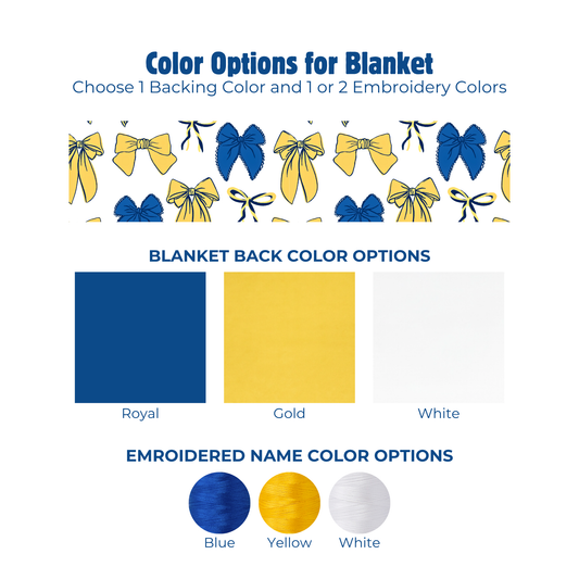 Lions Rec Personalized Blanket