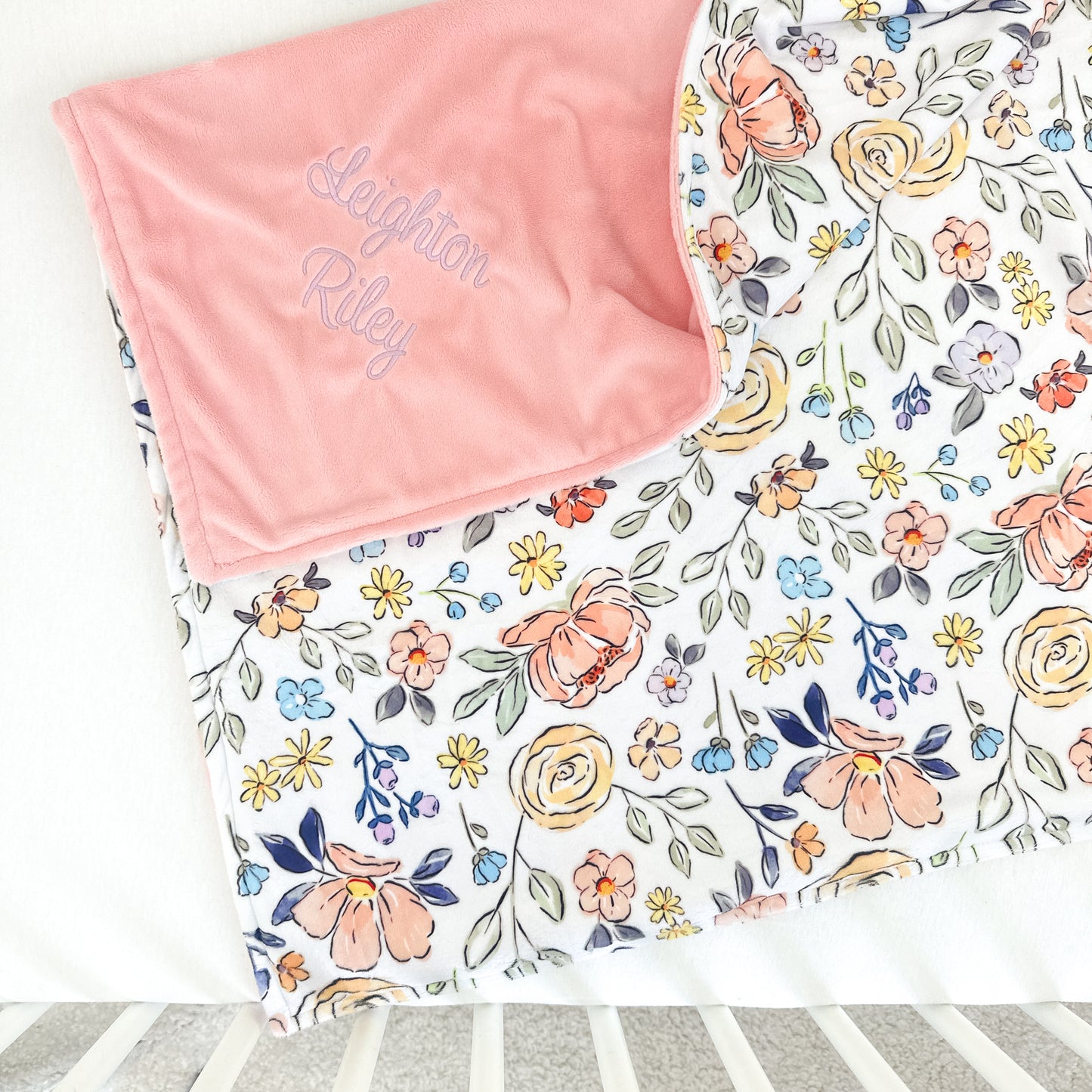 SWEET SPRING BABY BLANKET