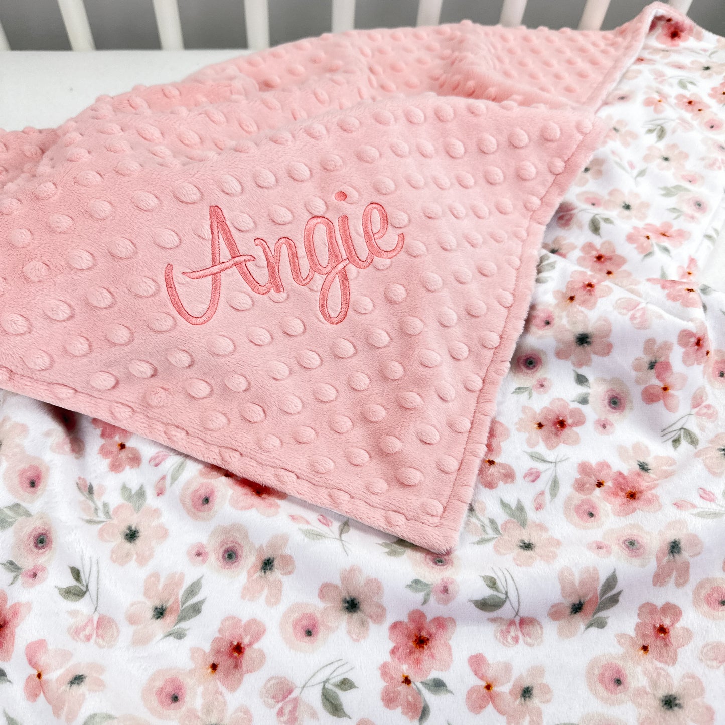 MINI BLOOMS BABY BLANKET