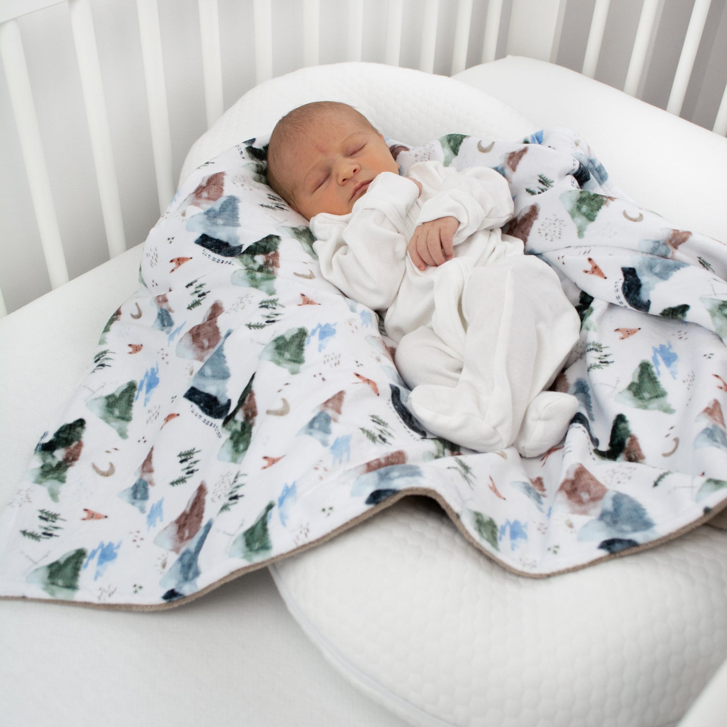 MOUNTAIN HIGH BABY BLANKET