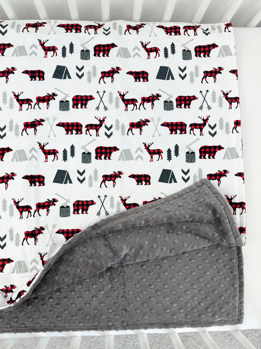 Woodland Check - Child Size RTS