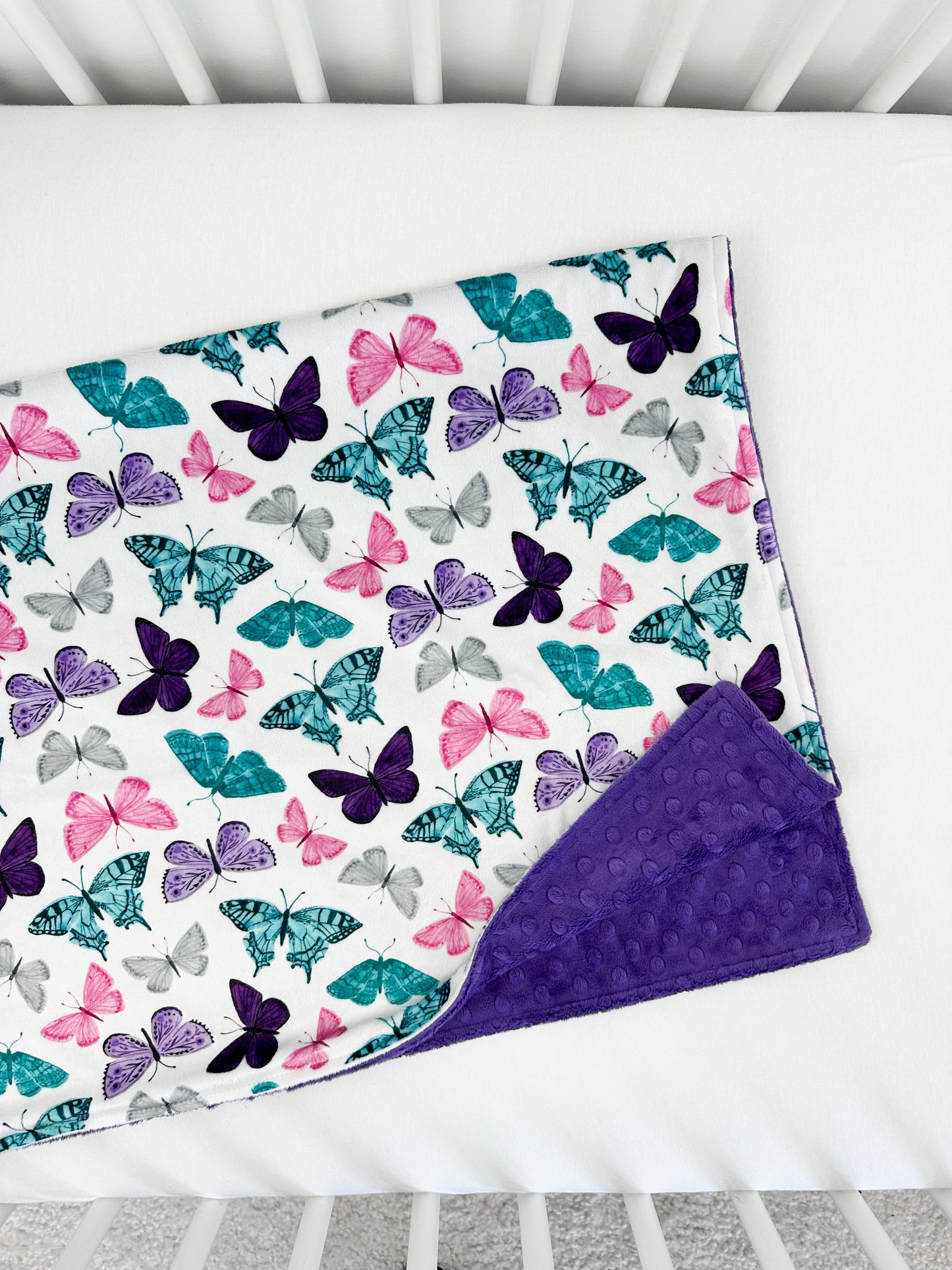 Purple Butterflies - Baby Size RTS