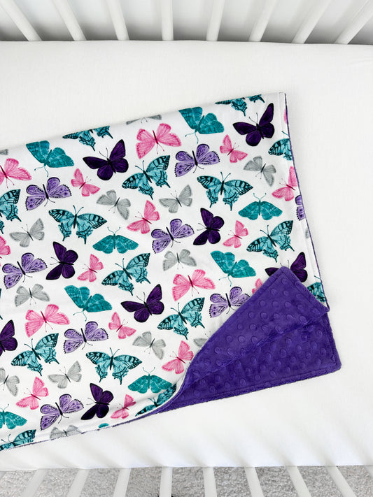 Purple Butterflies - Baby Size RTS
