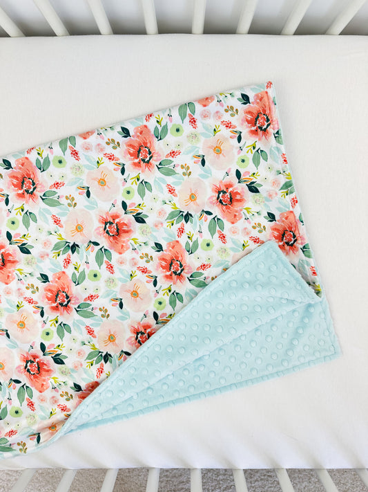 Blue Floral - Baby Size RTS