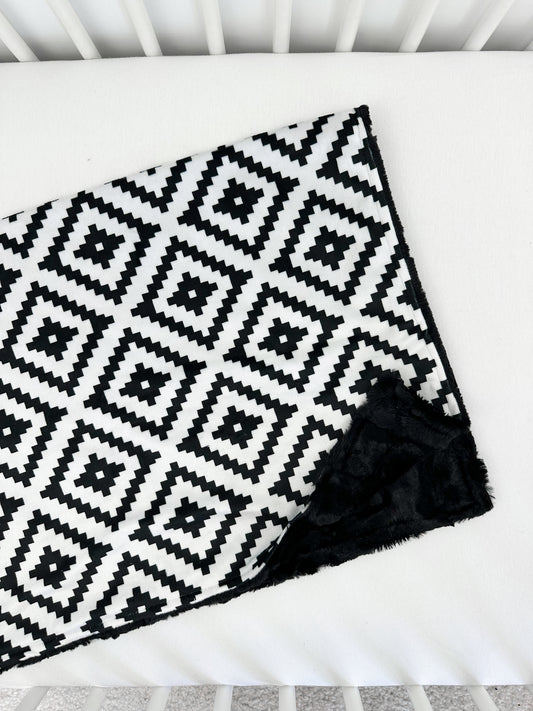 Black Ikat - Baby Size RTS