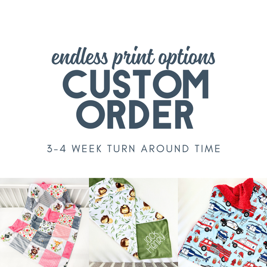 Special Order Custom Blanket