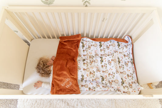 SAFARI IN THE AIR CHILD BLANKET